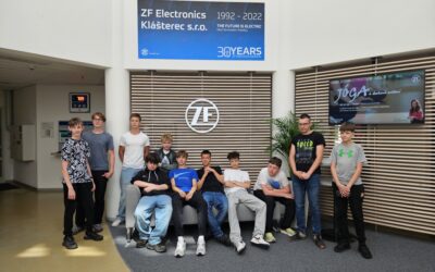 20.06.2025, Exkurze českých žáků do společnosti ZF Electronics