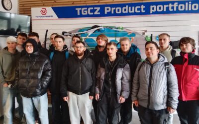 25.2.2025, Exkurze českých žáků do společnosti Toyoda Gosei Czech s.r.o.